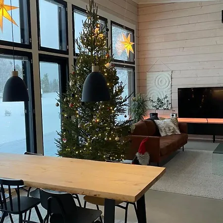 Lapland Log Retreat Feriehus