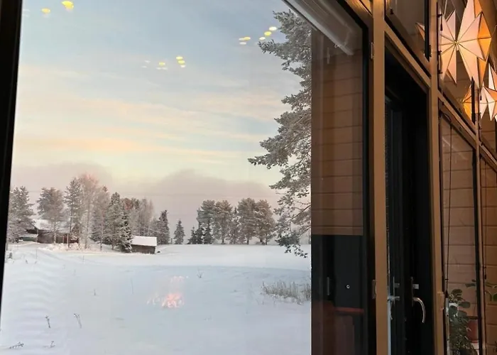 Tatil Evi Lapland Log Retreat Rovaniemi