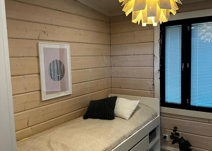 Tatil Evi Lapland Log Retreat Rovaniemi